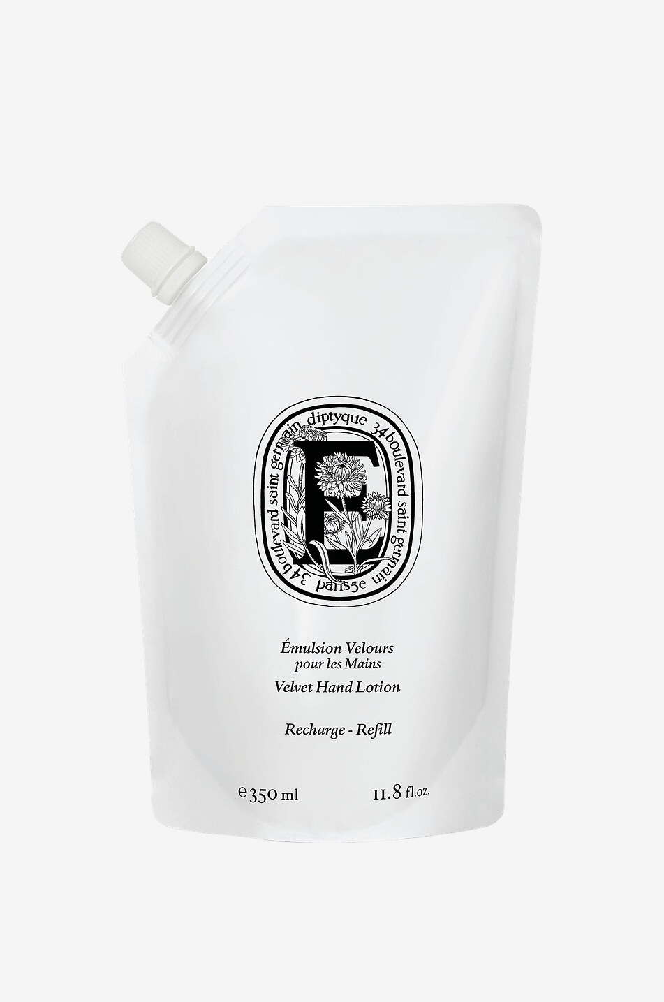 DIPTYQUE Refill for the velvet hand lotion - 350 ml Unisex Colourless 1