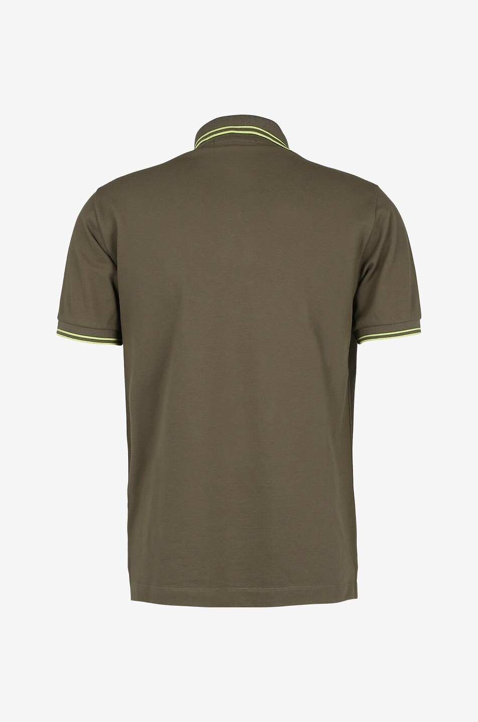STONE ISLAND Polo slim en coton mélangé 22S18 Homme VERT FONCÉ 2