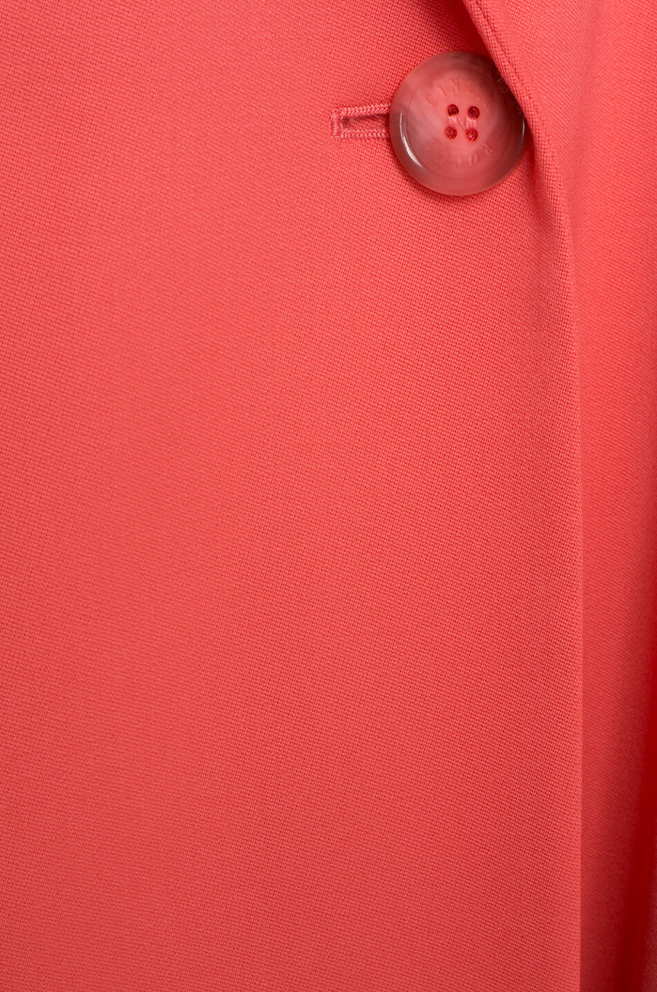 CINZIA ROCCA Manteau léger en laine à boutonnage simple Femme ORANGE CLAIR 3