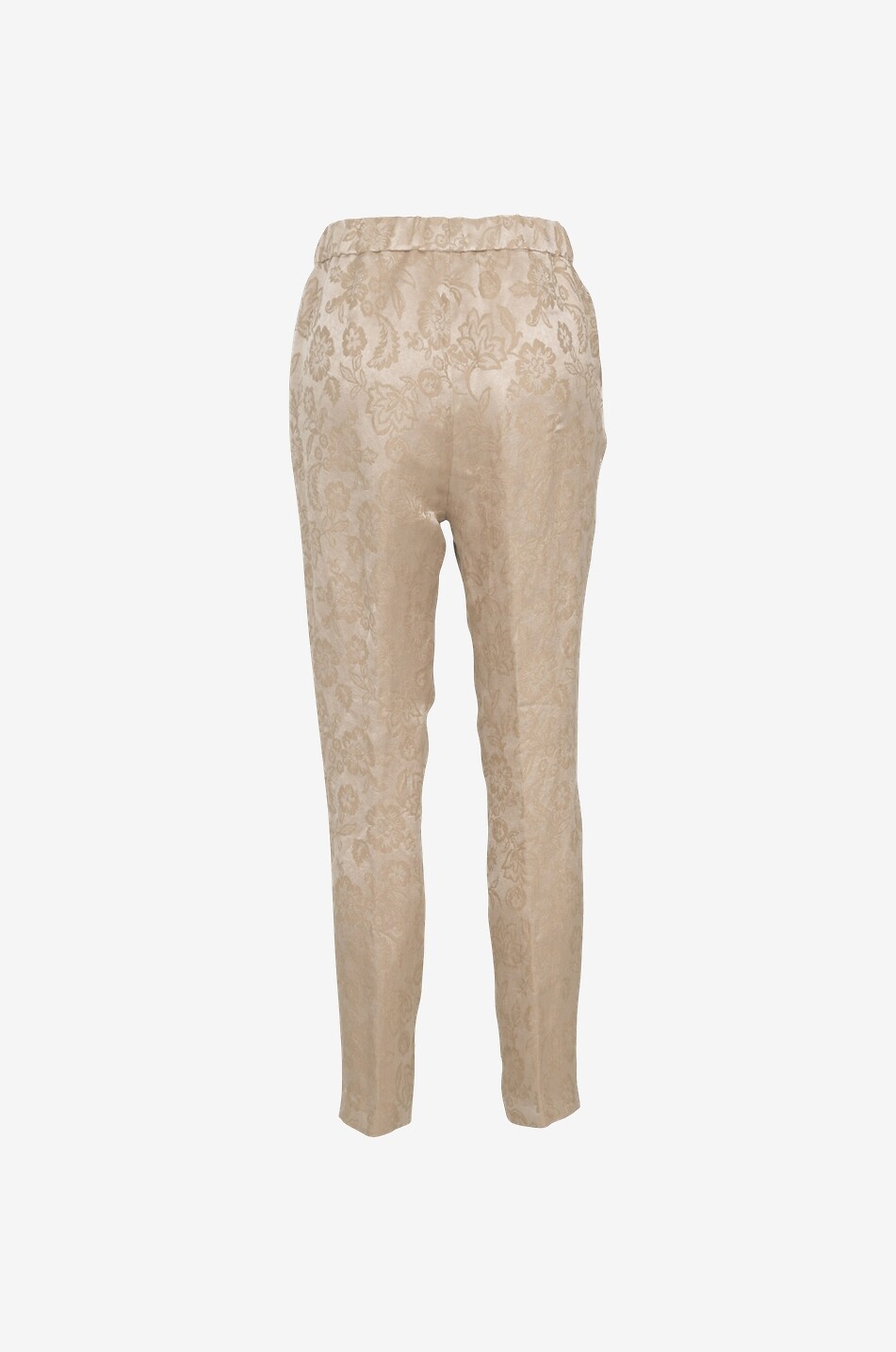FABIANA FILIPPI Pantalon carotte en jacquard Femme CAMEL 2