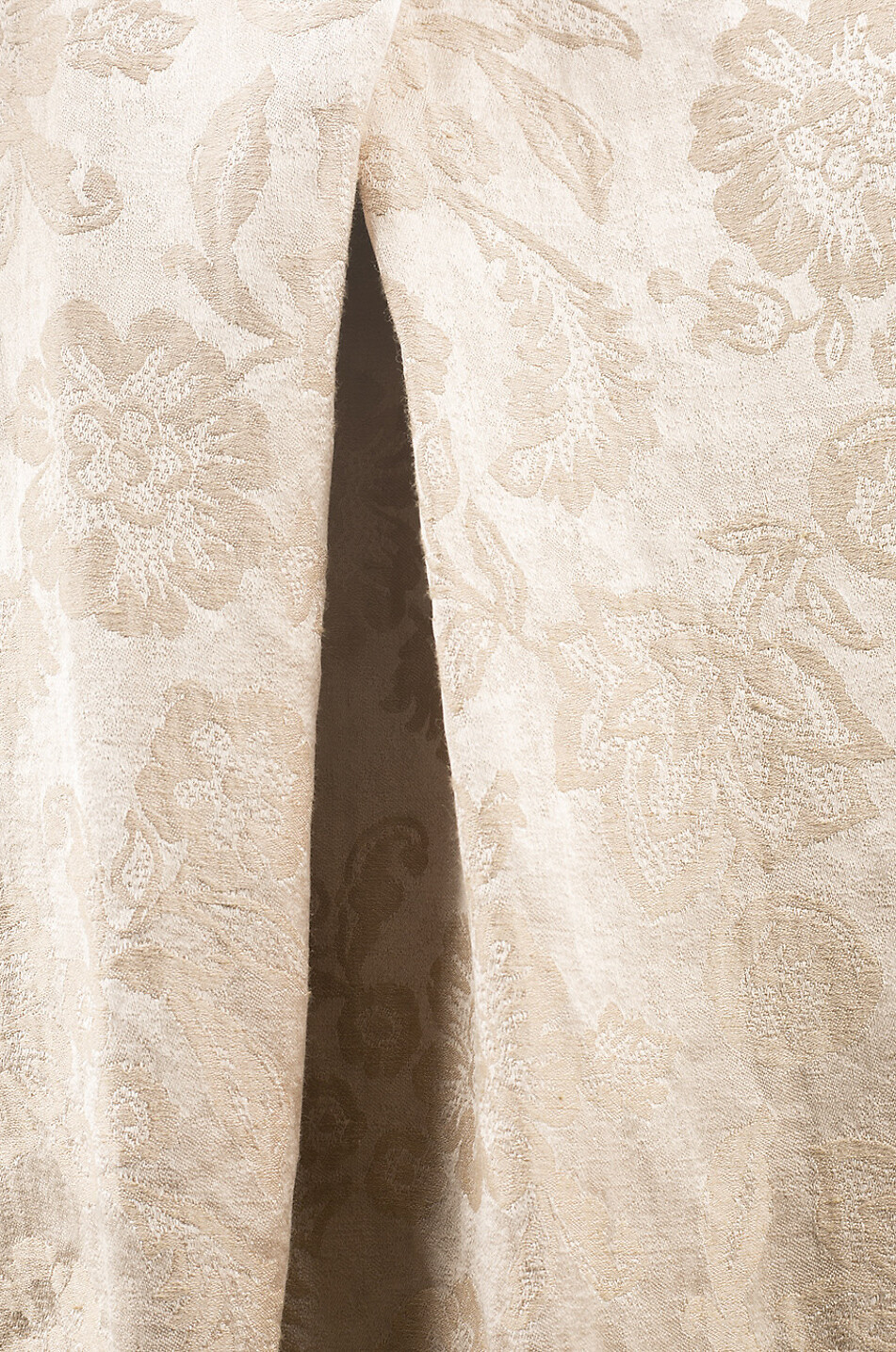 FABIANA FILIPPI Pantalon carotte en jacquard Femme CAMEL 3