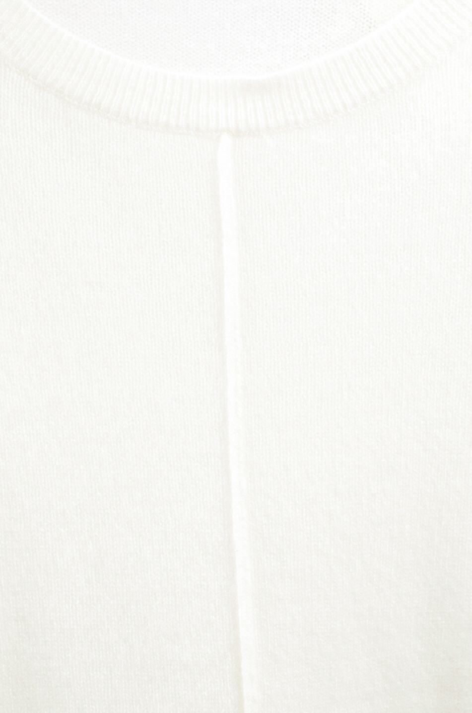 BONGENIE Kaschmirpullover mit Fransen Damen CREMEFARBEN 3