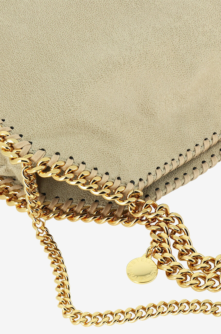 STELLA McCARTNEY Shopper aus Kunstwildleder Falabella Shaggy Deer Mini Damen BEIGE 4