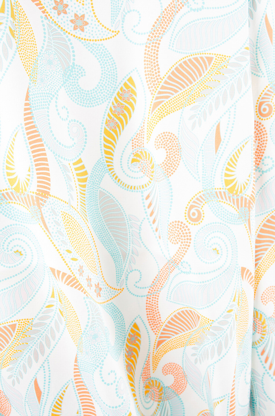 HERZENS Paisley printed silk round neck blouse Women MULTI COLOURED 3