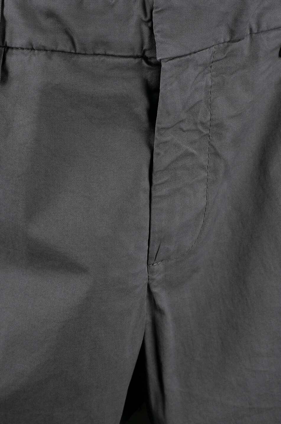 DONDUP Gaubert gabardine slim fit chino trousers Men DARK GREY 3