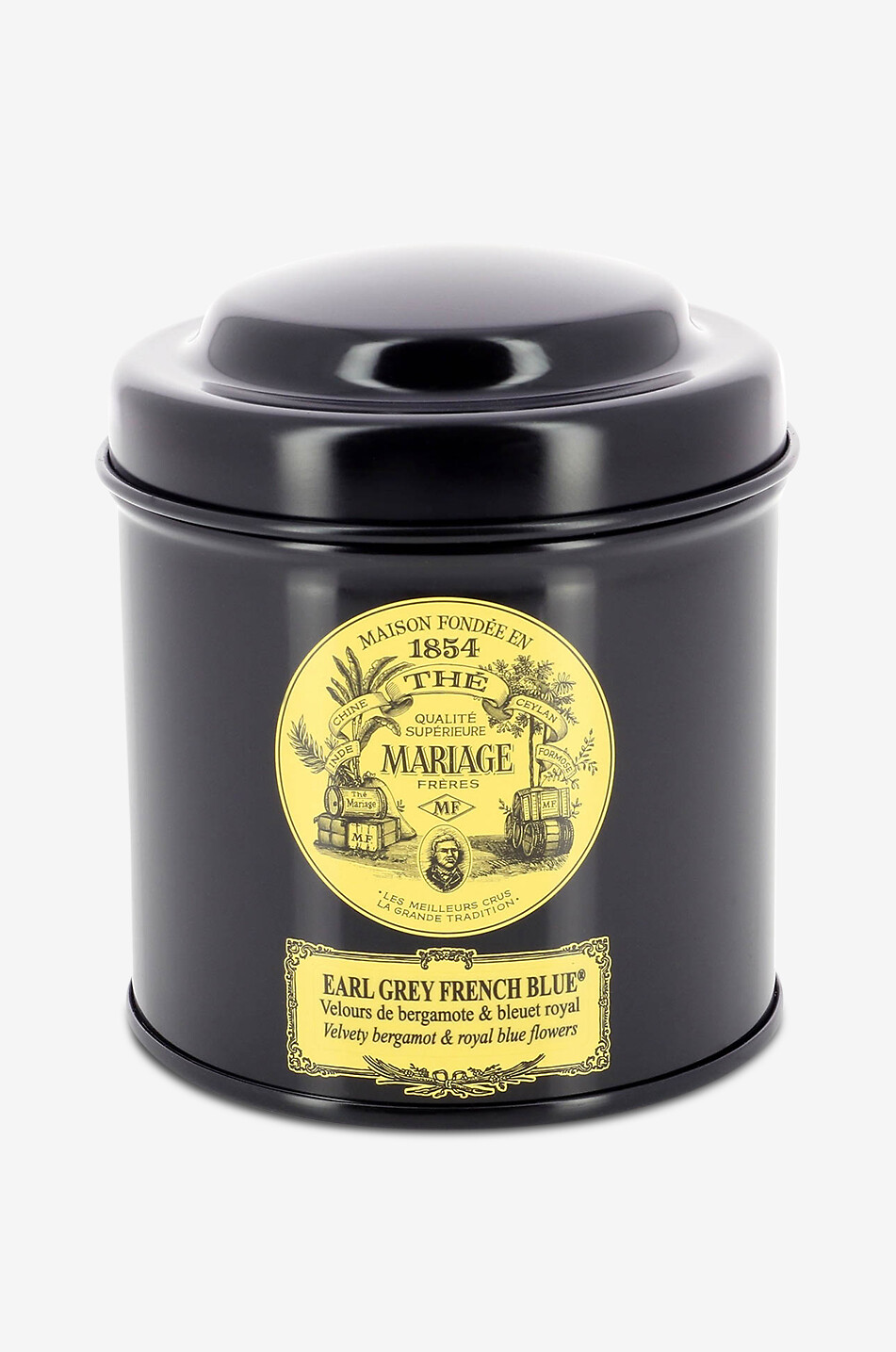 Earl Grey French Blue flavoured loose black tea - 100 g