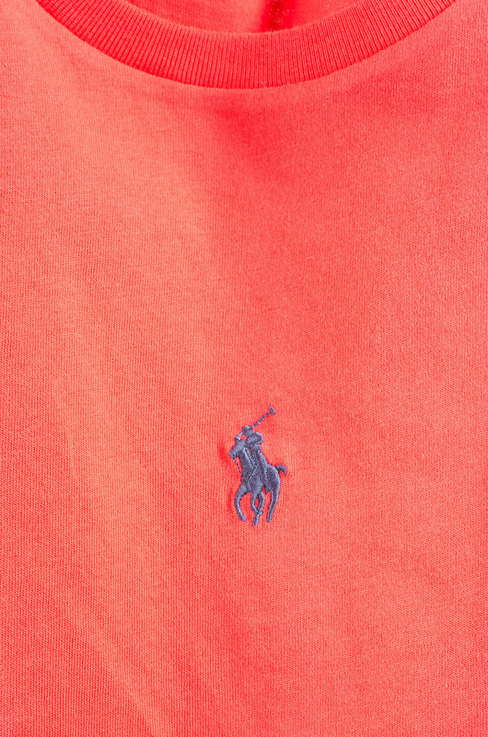 POLO RALPH LAUREN Custom Slim Fit jersey T-shirt with centred Pony embroidery Men MEDIUM RED 3