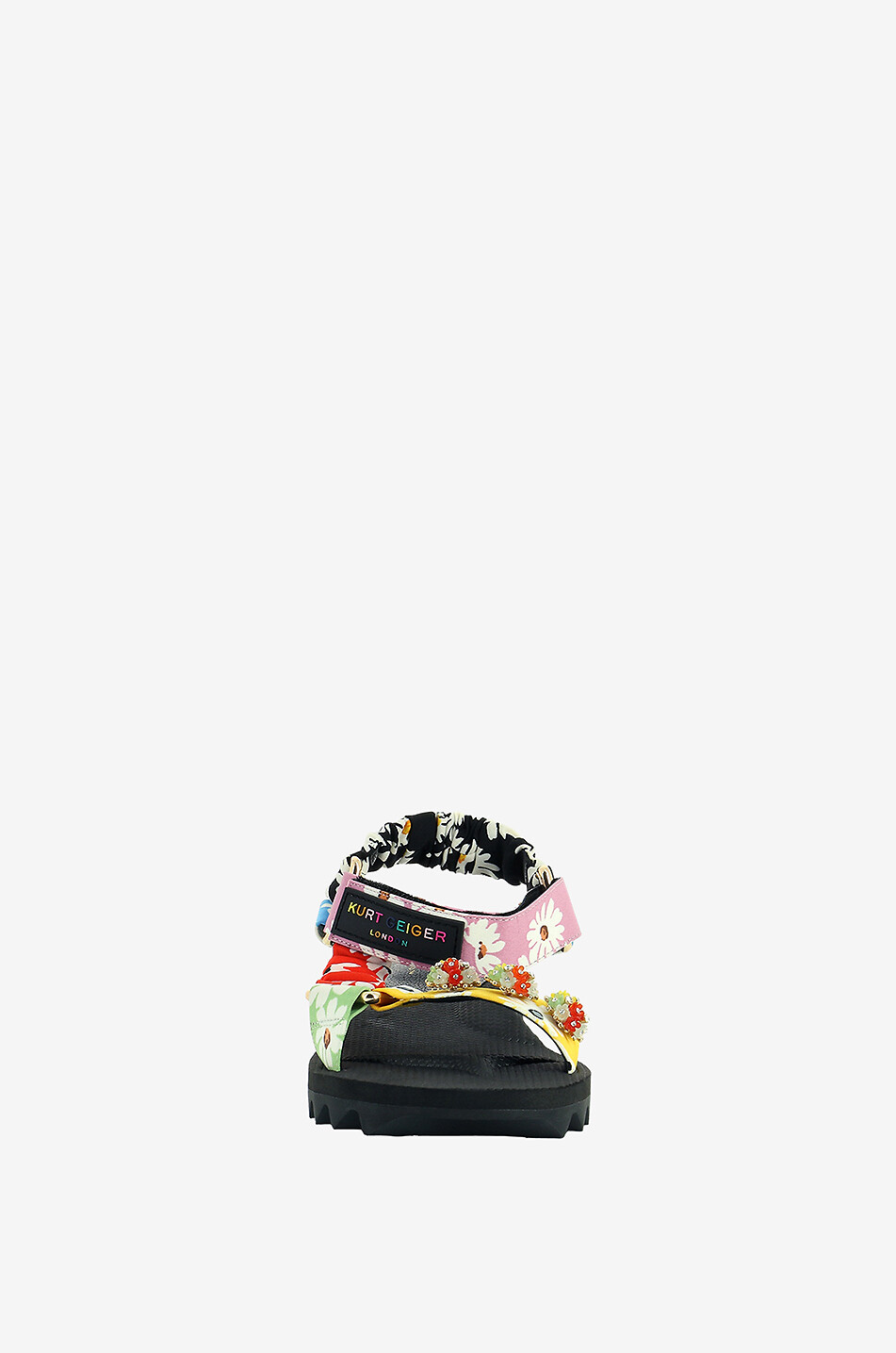 KURT GEIGER LONDON Orion trekking spirit fabric sandals Women MULTI COLOURED 2