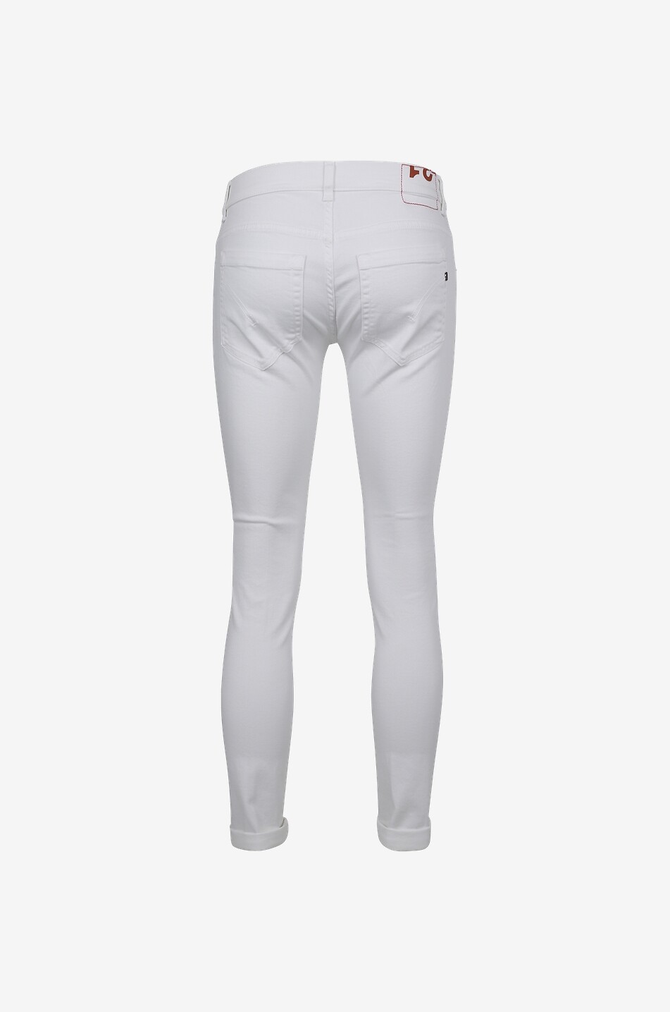 DONDUP Skinny-Fit-Jeans aus Stretch-Denim George Herren WEISS 2