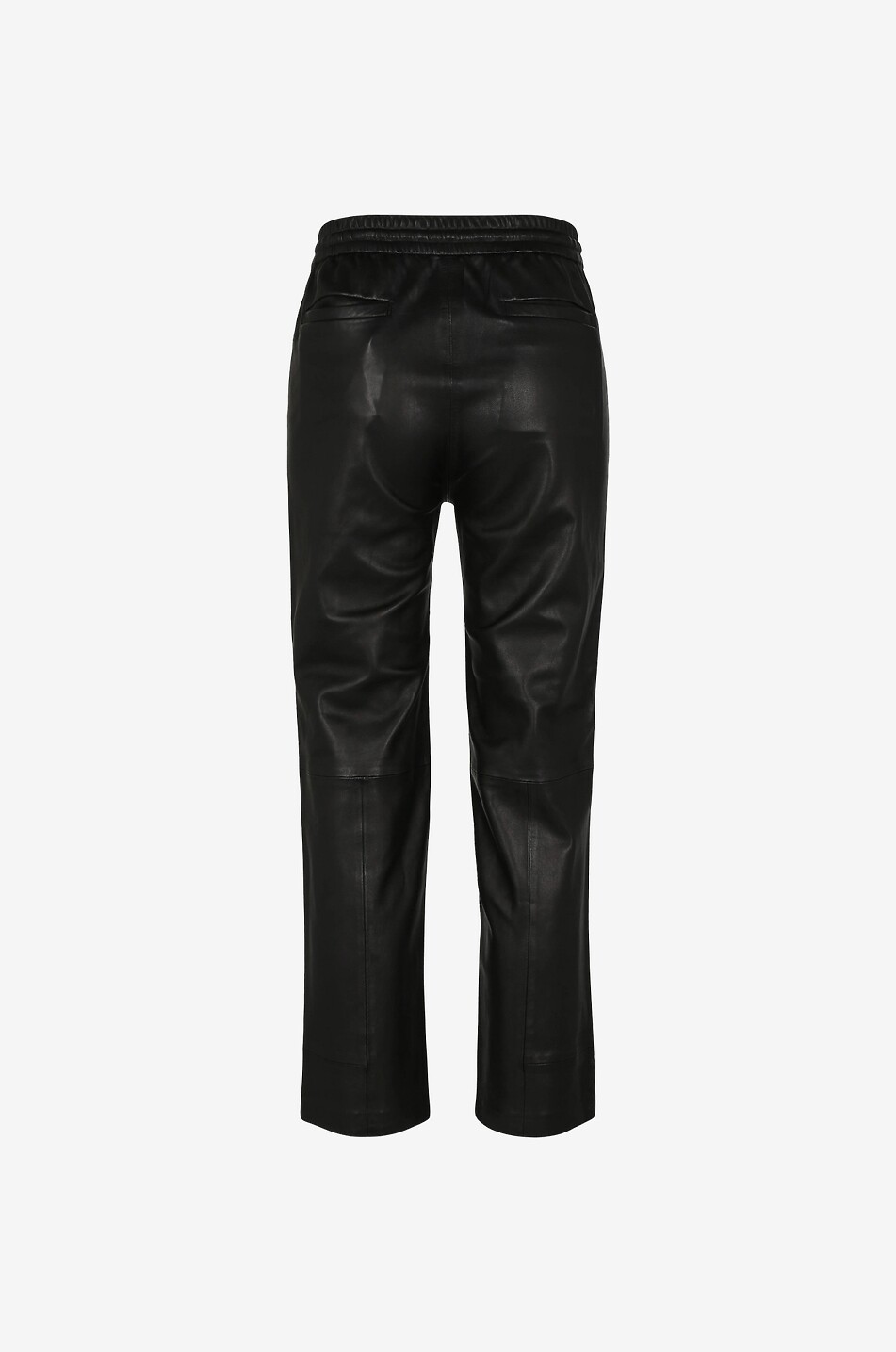 J BRAND Leder-Jogginghose Amari Pull Up Damen SCHWARZ 2