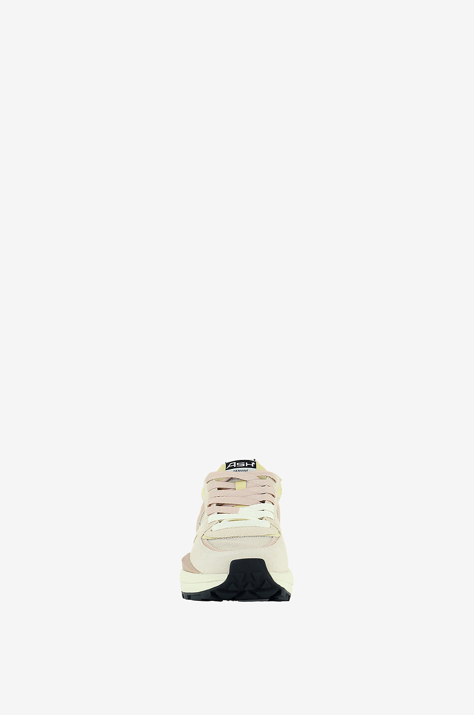 ASH Spider 620 mesh, suede and leather sneakers Women LIGHT PINK 2