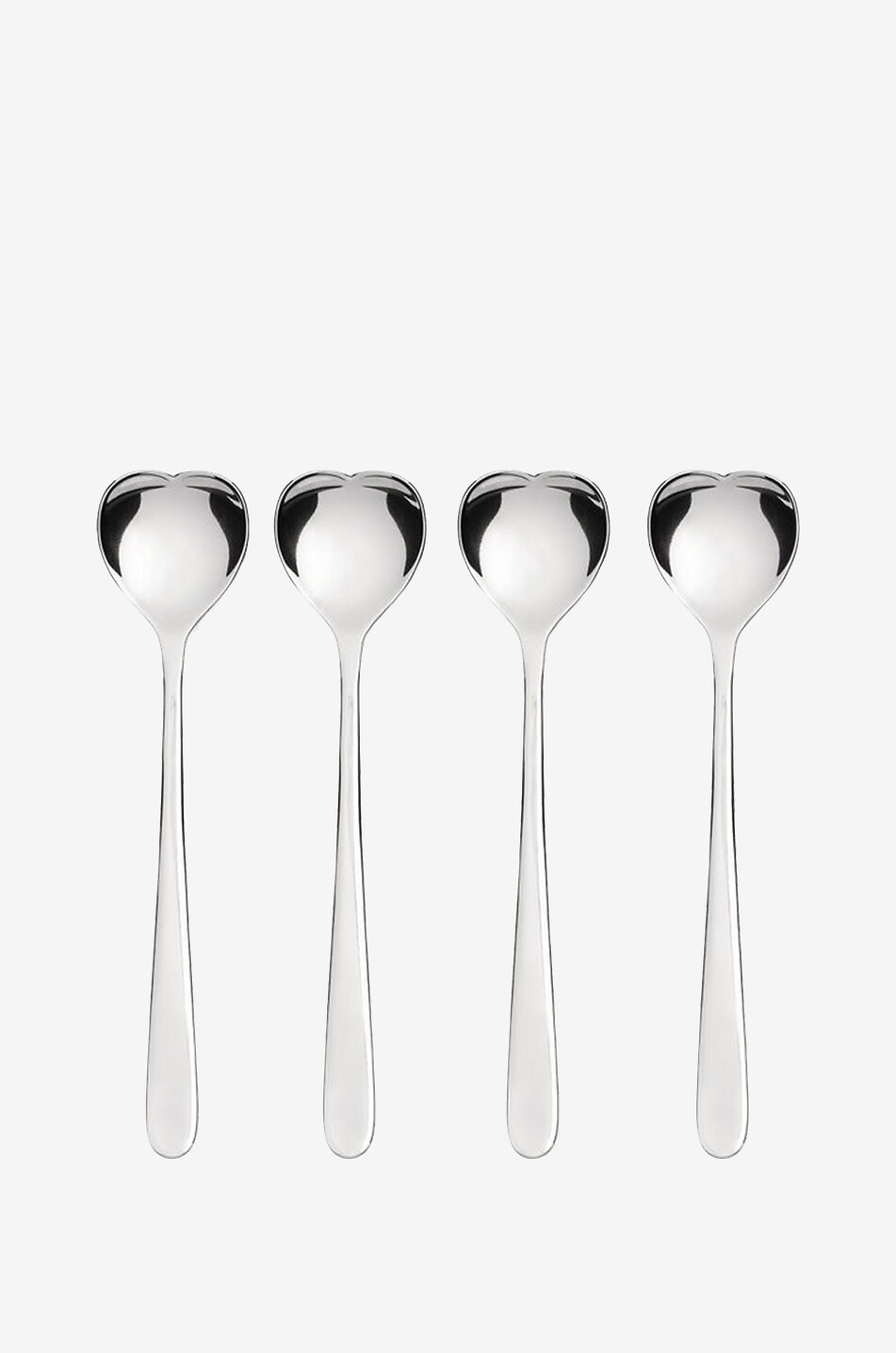 ALESSI Set de quatre cuillères à glace Big Love Maison Incolore 1