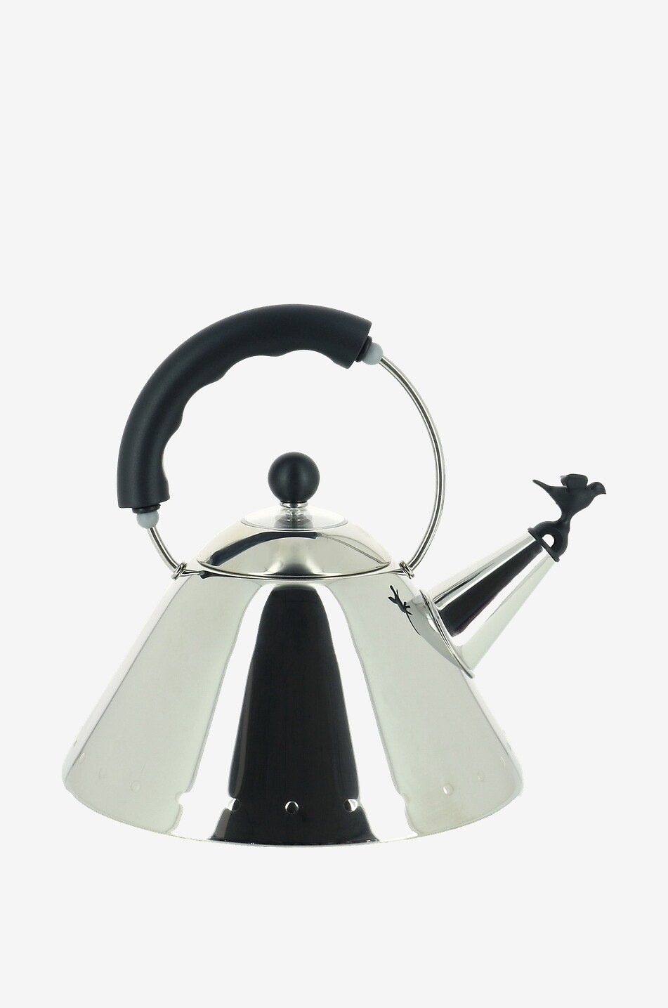 ALESSI Théière en acier inoxydable 9093 Maison Incolore 1