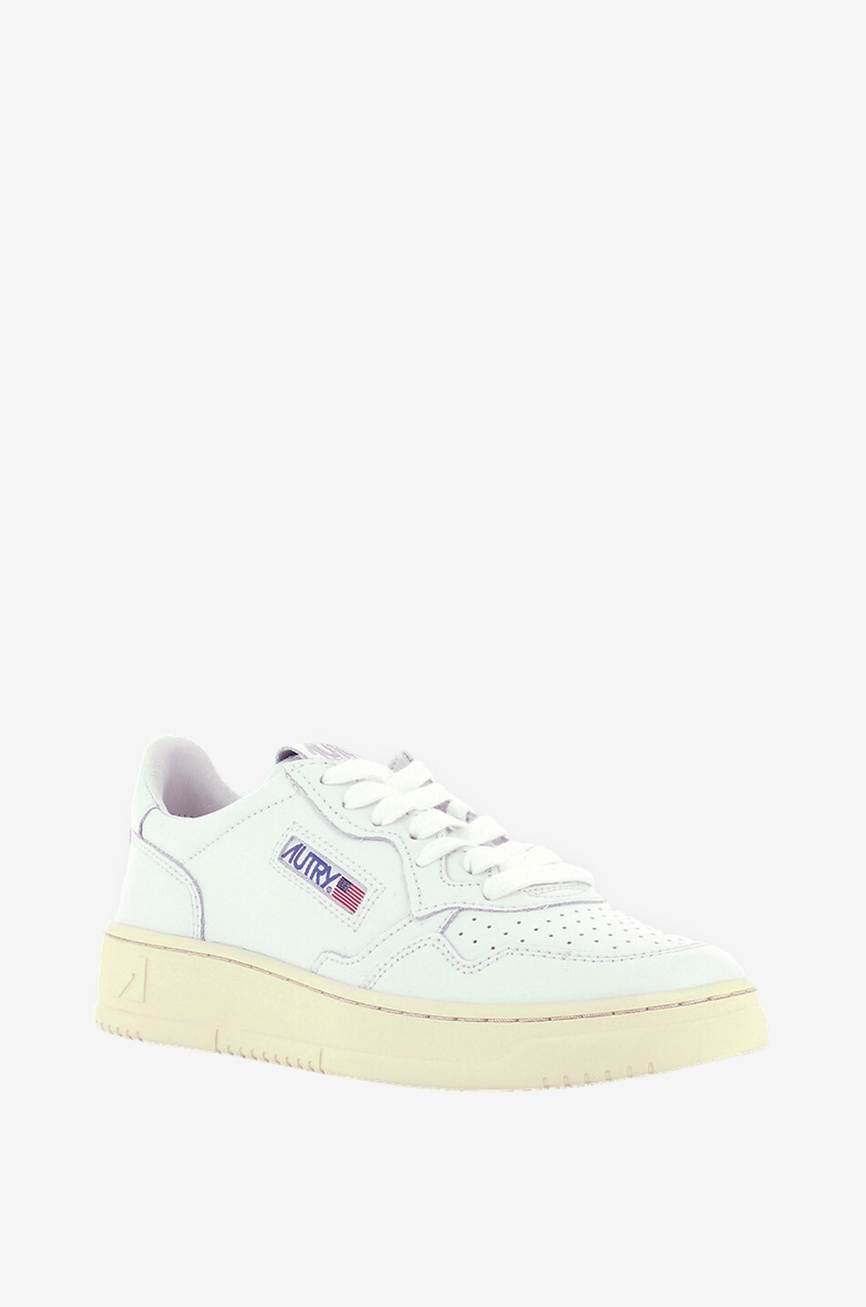 AUTRY 1980s Dallas low-top lace-up sneakers in white Women WHITE 1