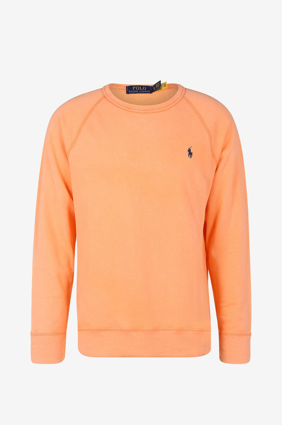POLO RALPH LAUREN Pony raglan sleeve cotton sweatshirt Men LIGHT ORANGE 1