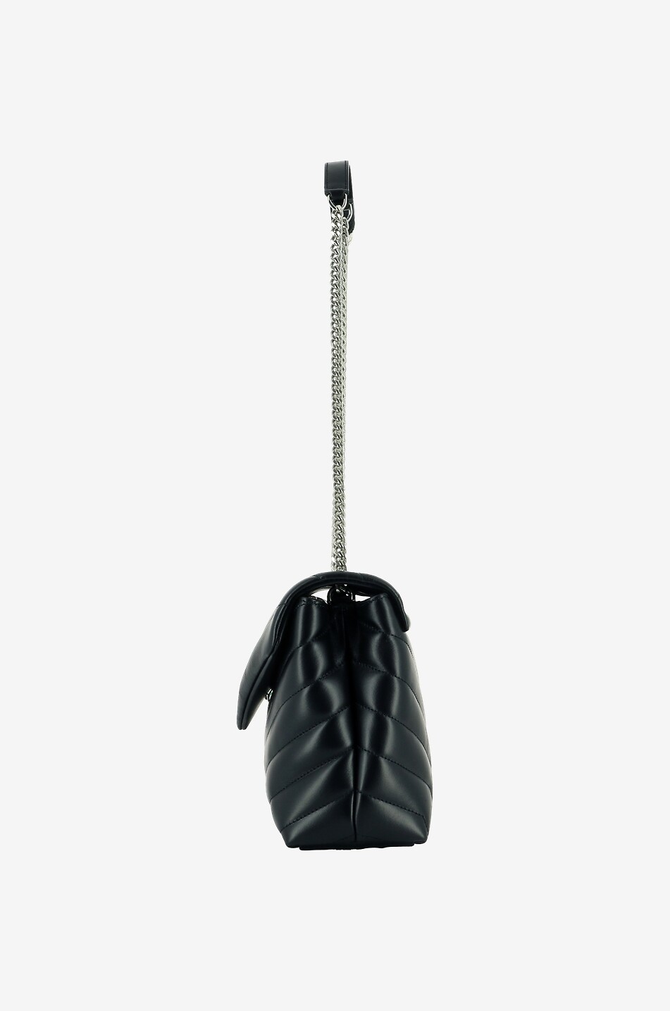 SAINT LAURENT PARIS Gesteppte Handtasche aus Kalbsleder Loulou Small Damen SCHWARZ 4