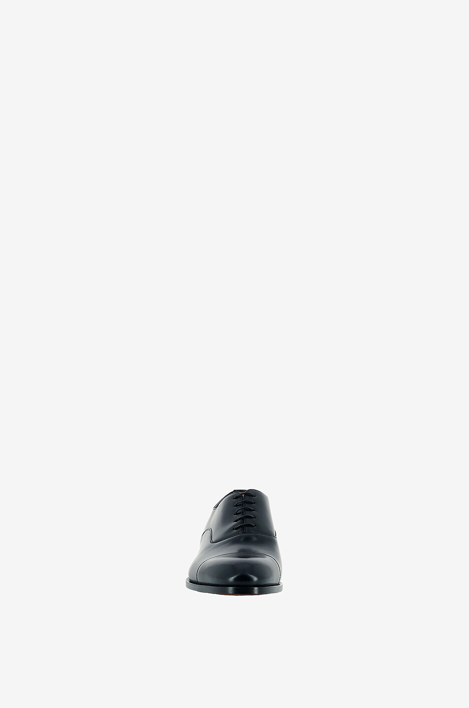 SANTONI Schnürschuhe aus Leder in Vintage-Optik Herren SCHWARZ 2