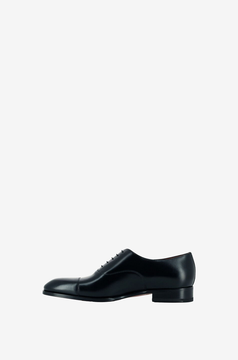 SANTONI Schnürschuhe aus Leder in Vintage-Optik Herren SCHWARZ 3
