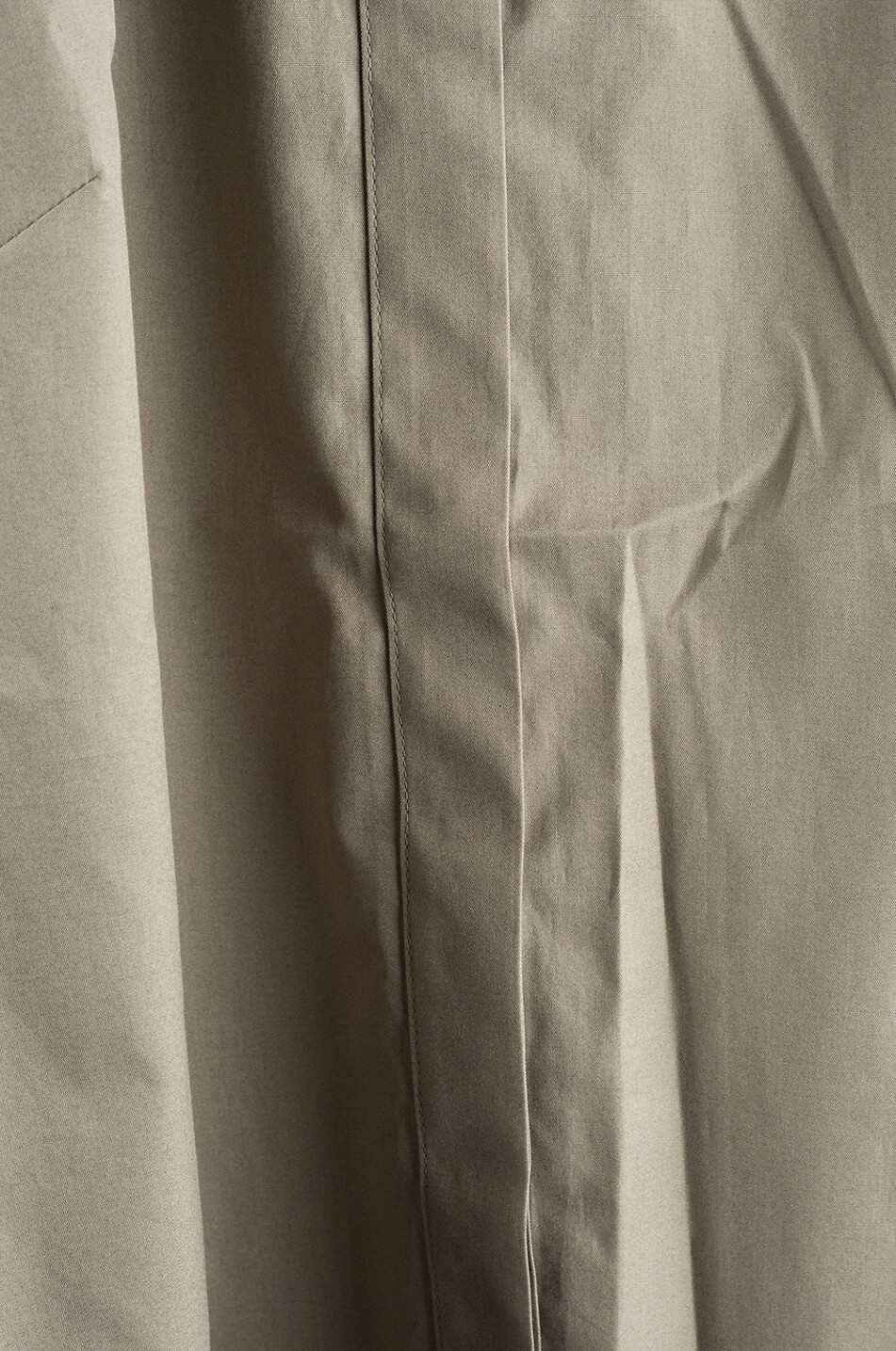HANA SAN Plissiertes Top mit Reissverschluss aus Baumwolle Nella Damen KHAKI 3