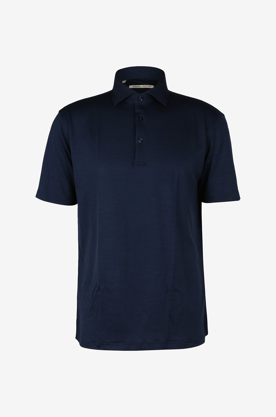 MAURIZIO BALDASSARI Kurzarm-Polo aus Jerseywolle Active Wool Herren DUNKELBLAU 1