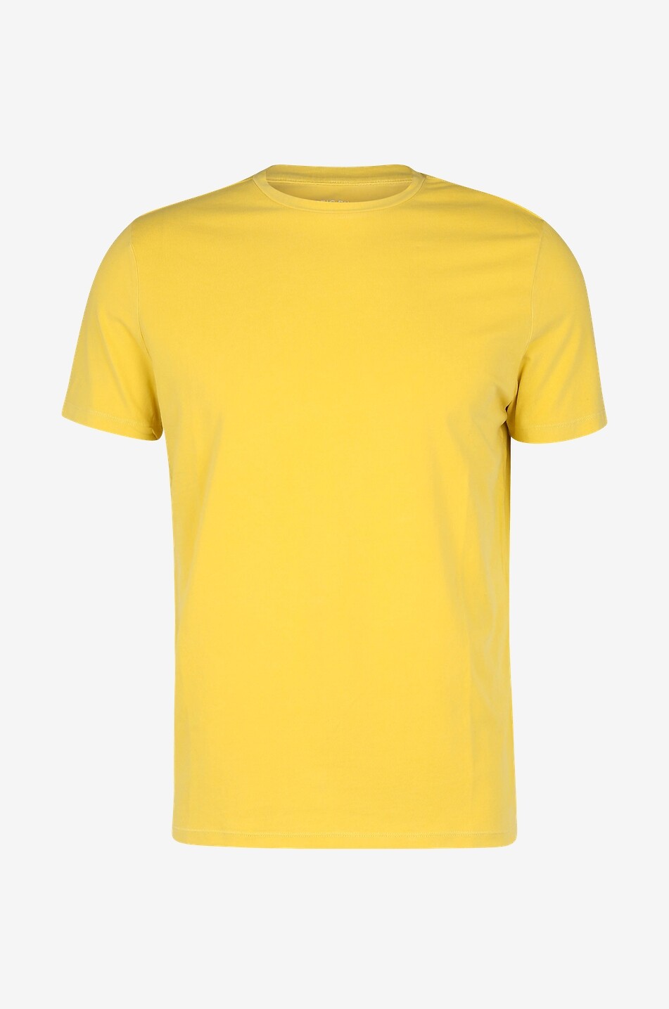 MAJESTIC FILATURES T-shirt à manches courtes et col rond Harold Homme JAUNE MOYEN 1