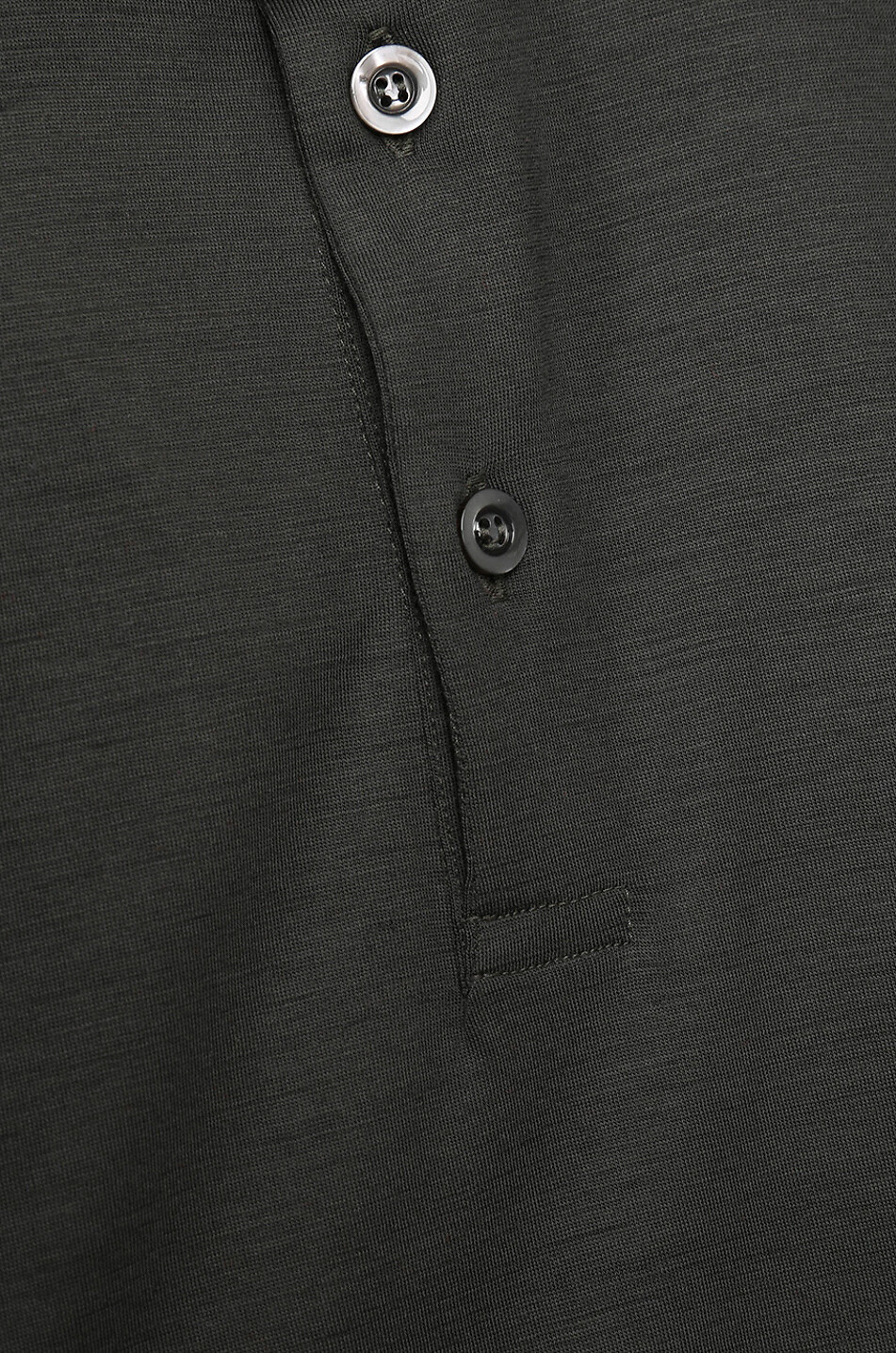 MAURIZIO BALDASSARI Kurzarm-Polo aus Jerseywolle Active Wool Herren DUNKELGRÜN 3