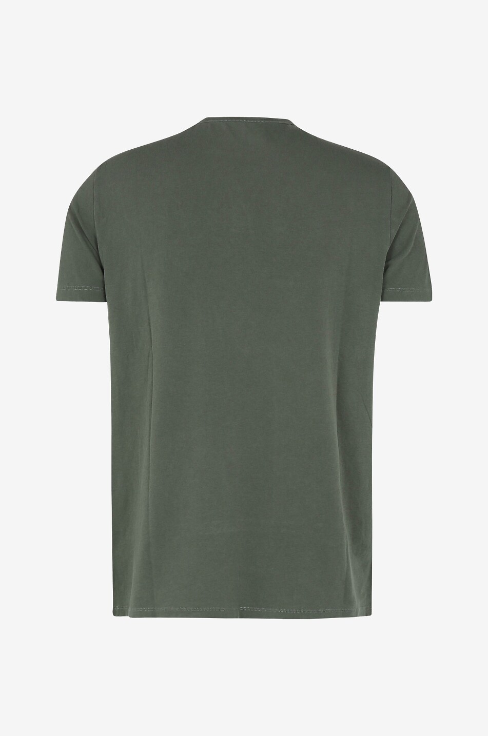 MAJESTIC FILATURES T-shirt à manches courtes et boutons Tunisien Homme VERT MOYEN 2