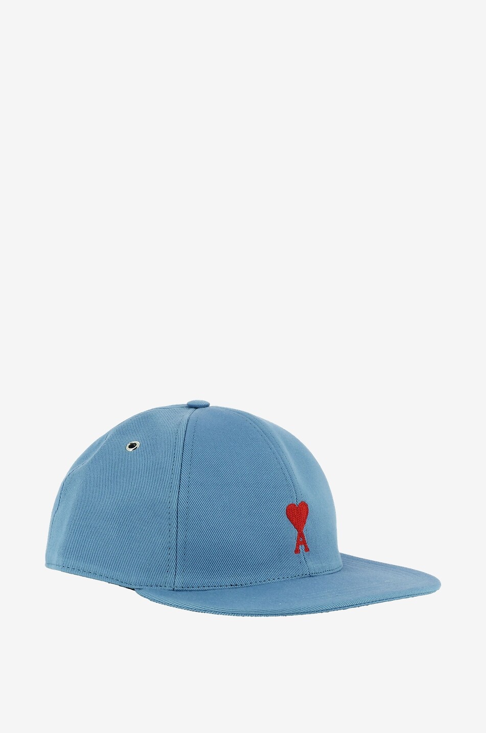 AMI Ami de Coeur gabardine baseball cap Men LIGHT BLUE 2