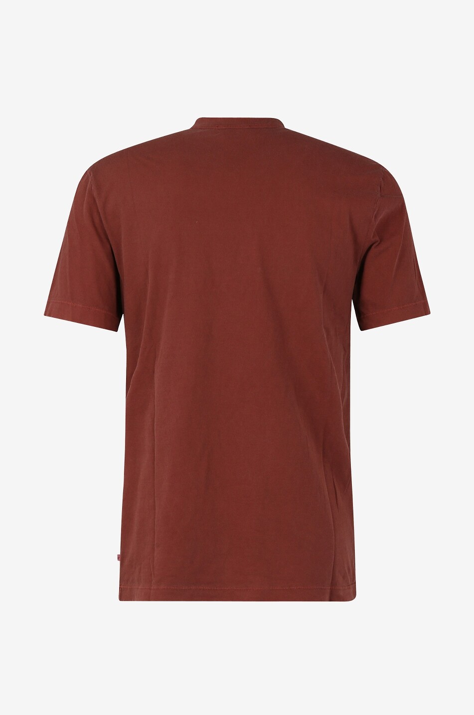 JAMES PERSE Rundhals-Kurzarm-T-Shirt aus leichtem Jersey Herren ORANGE 2