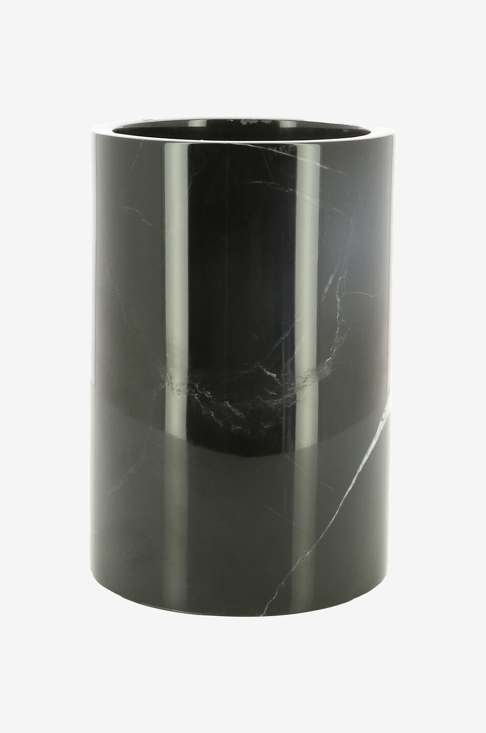 STONED Black marble champagne bucket Home BLACK 1