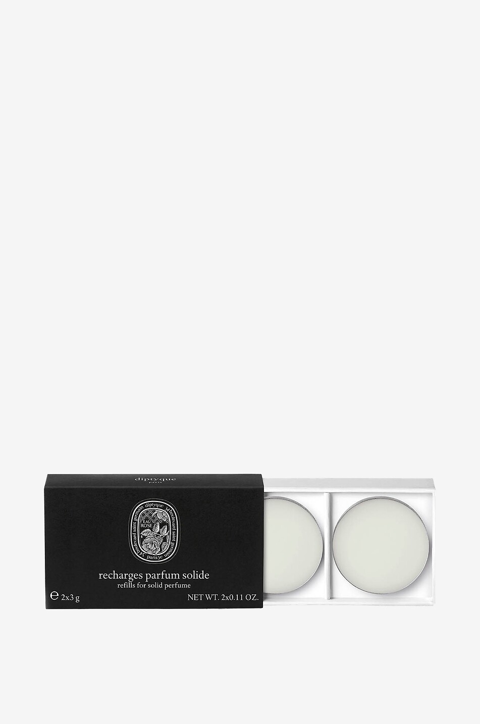 DIPTYQUE Eau Rose set of two solid perfume refills Unisex Colourless 1