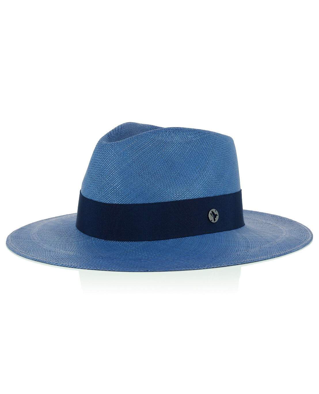 BY VANJA JOCIC Panama classique Fedora Femme BLEU 2