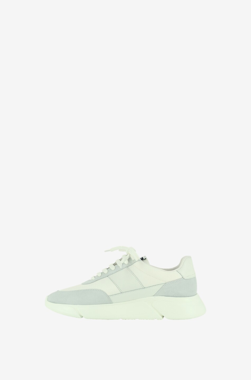AXEL ARIGATO Genesis Vintage Runner white fabric and leather sneakers Men WHITE 3
