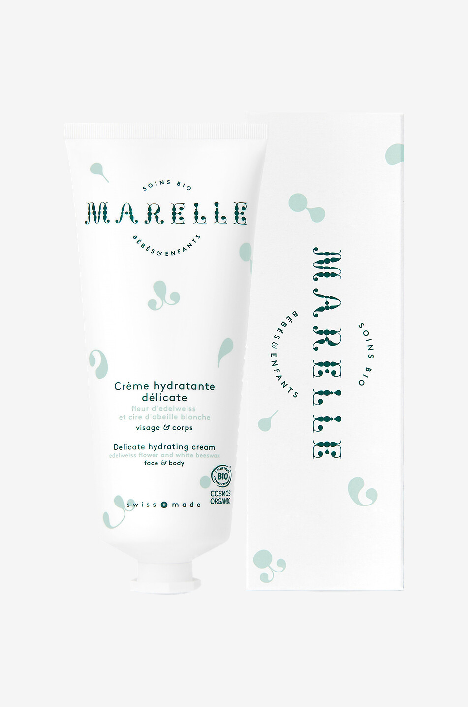 MARELLE Crème hydratante délicate - 100 ml Unisexe Incolore 1