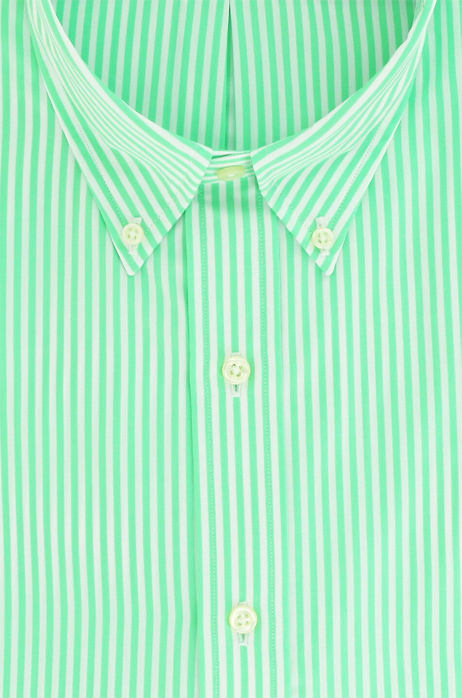 POLO RALPH LAUREN Gestreiftes Baumwollhemd Custom Fit Pony Herren MITTELGRÜN 2