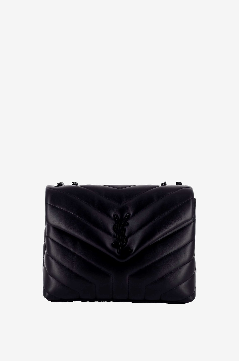 Sac à main en cuir de veau matelassé Loulou Small
