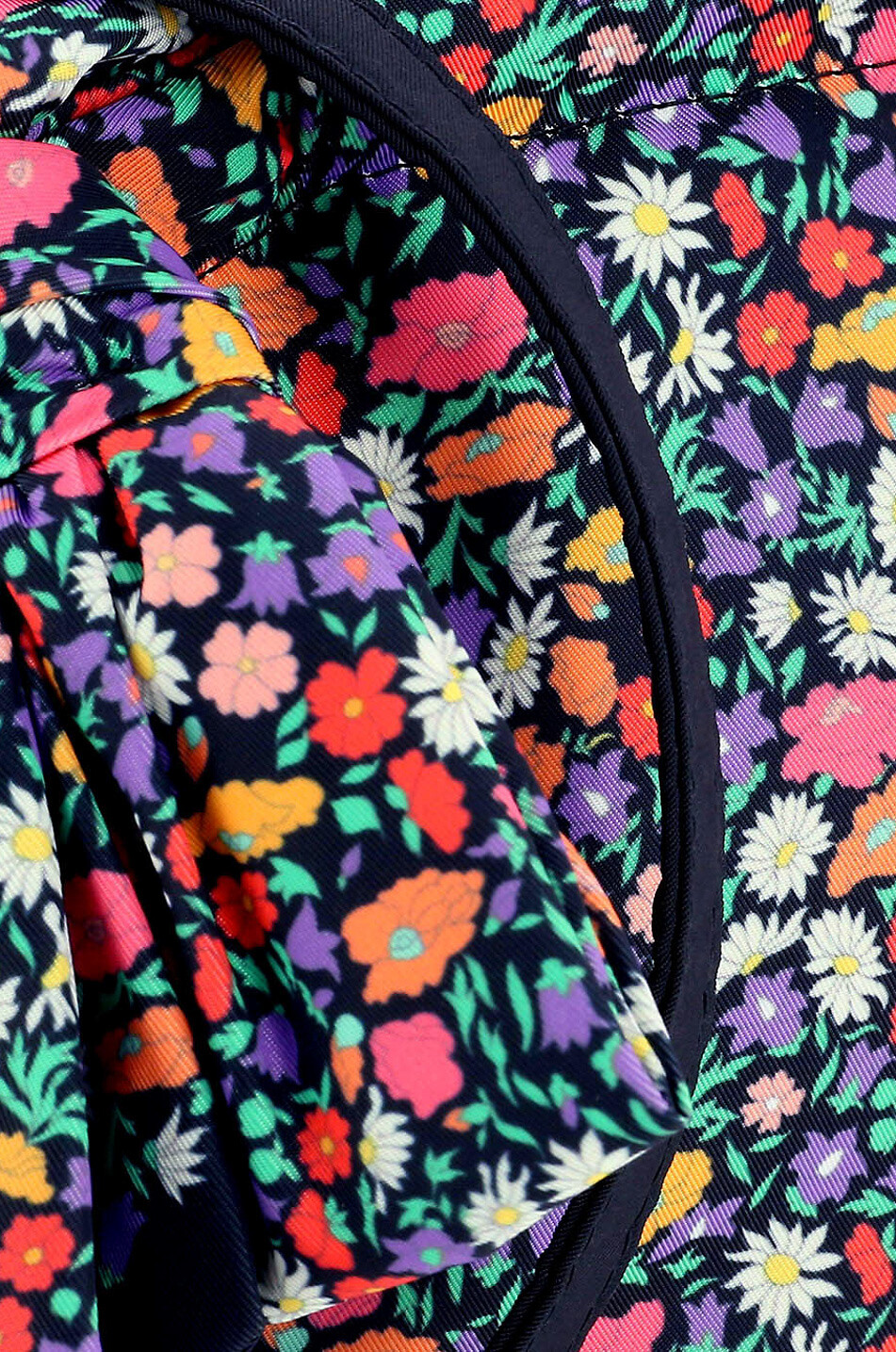 LIBERTY LONDON Sac porté croisé en sergé fleuri Reverse Femme MULTICOLORE 5