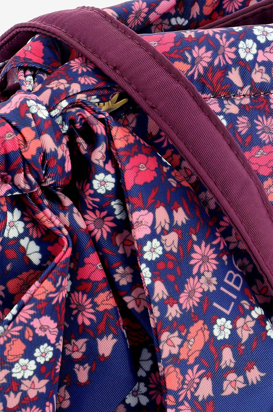 LIBERTY LONDON Sac porté croisé en sergé fleuri Reverse Femme MULTICOLORE1 5