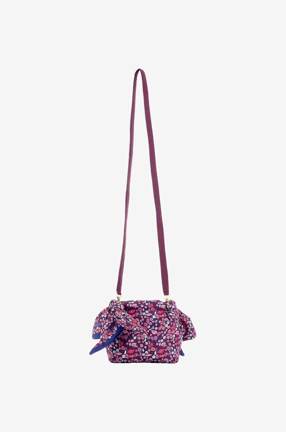 LIBERTY LONDON Sac porté croisé en sergé fleuri Reverse Femme MULTICOLORE1 3