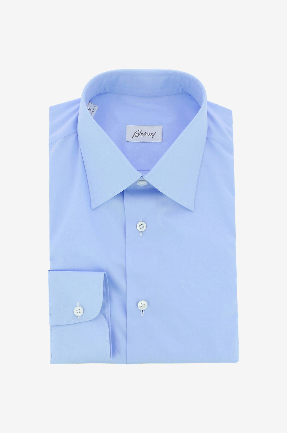 Chemise slim en coton Parioli