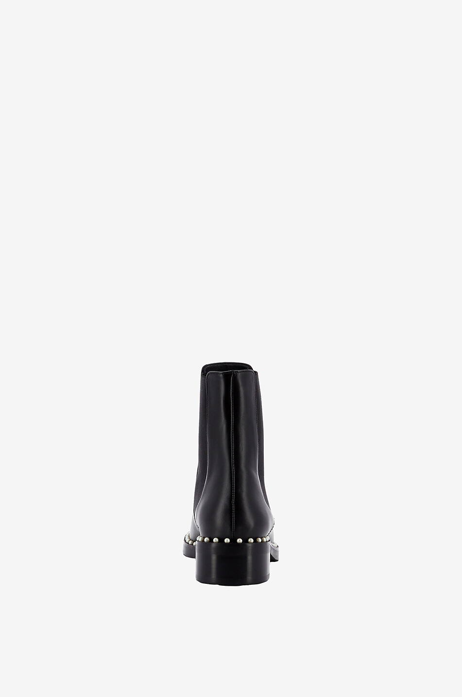 STUART WEITZMAN Bottines chelsea en cuir lisse et perles Cline 35 Femme NOIR 4
