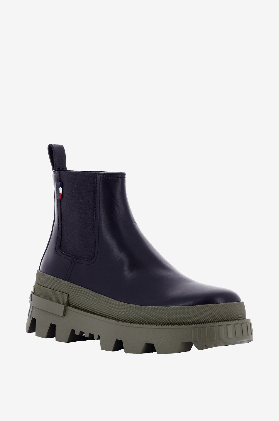 MONCLER Chelsea-Stiefeletten aus Glattleder Lir Herren SCHWARZ 1