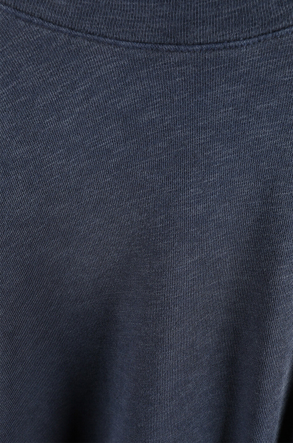 JAMES PERSE French Terry crewneck sweatshirt with raglan sleeves Men DARK BLUE 3