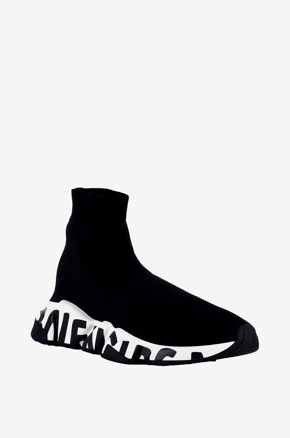BALENCIAGA Speed LT Graffiti Sole printed sock sneakers Women BLACK 1