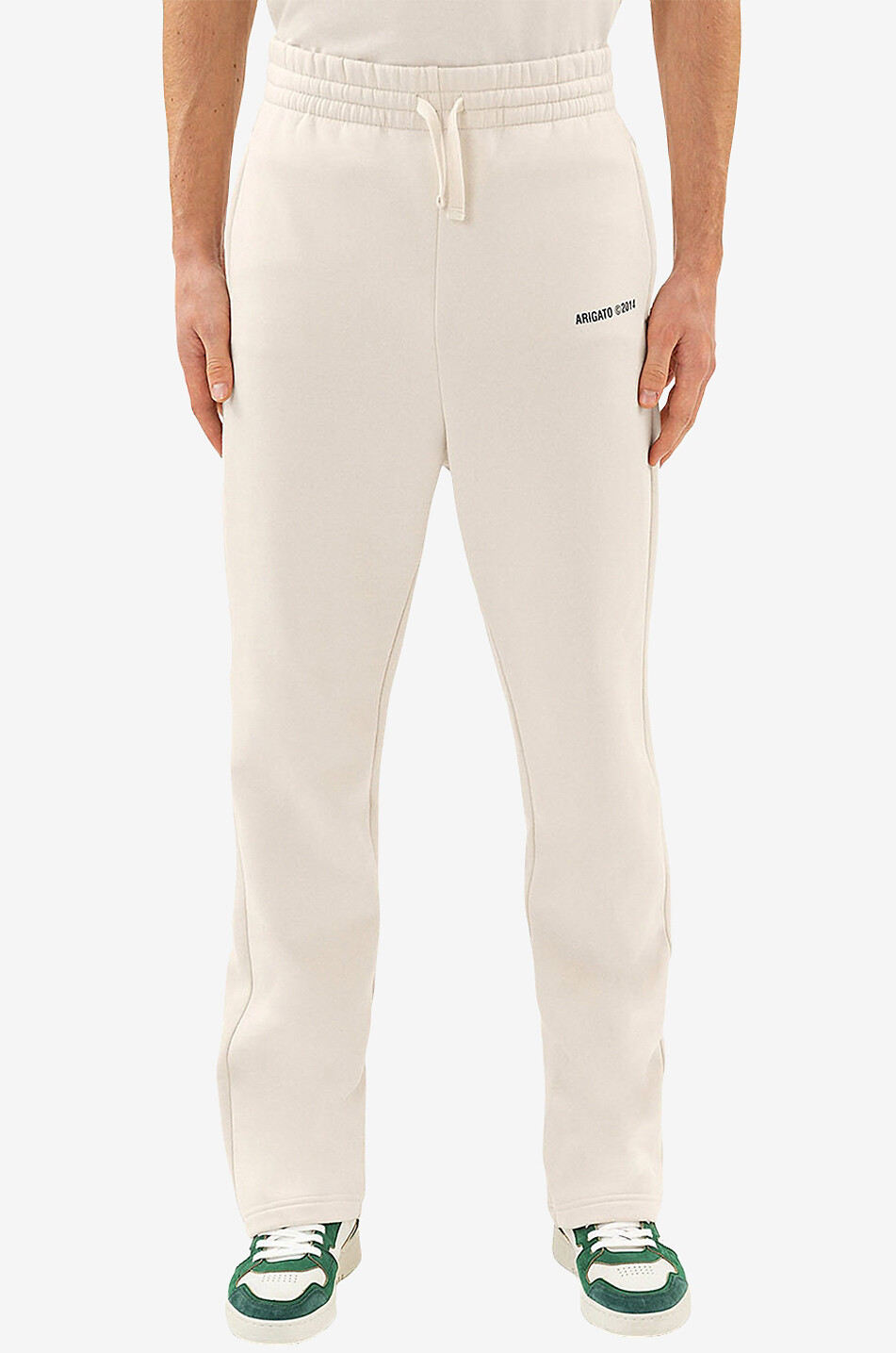 AXEL ARIGATO Pantalon de jogging molletonné London Homme BLANC CASSE 2
