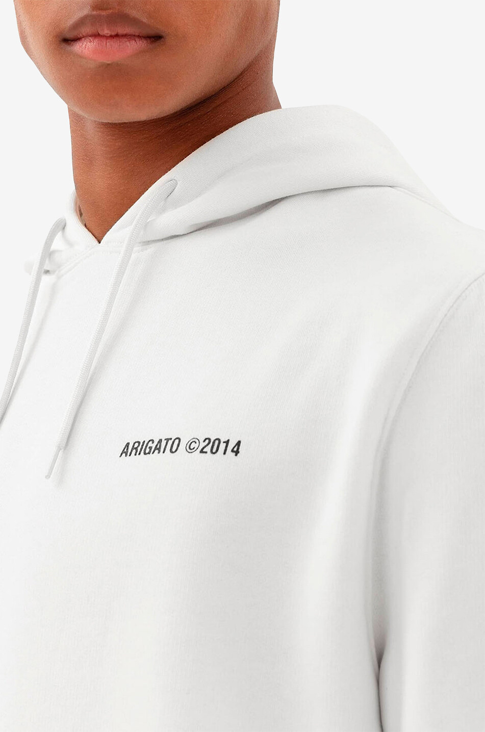AXEL ARIGATO Sweat-shirt à capuche détail logo London Homme BLANC 4