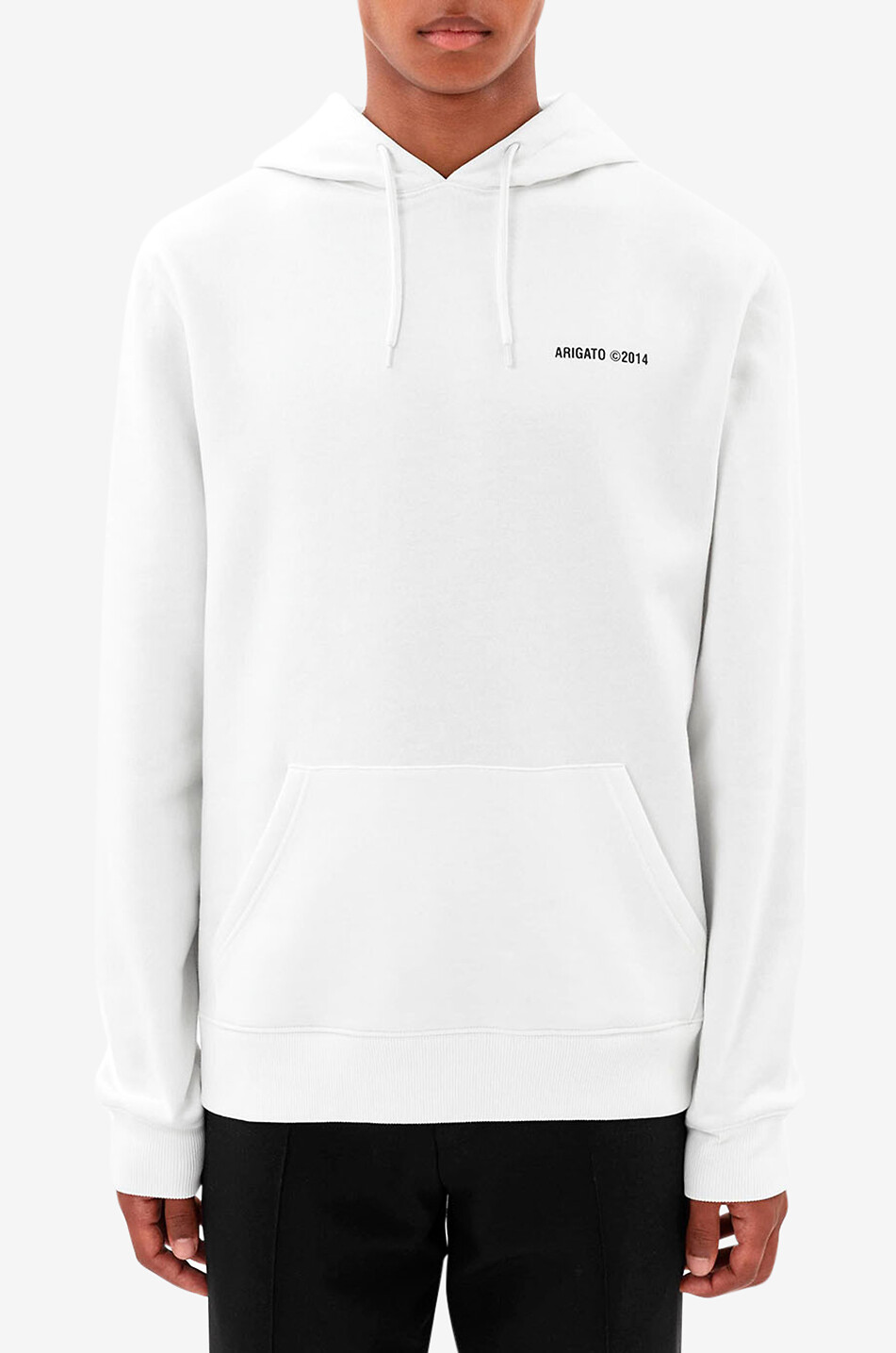 AXEL ARIGATO Sweat-shirt à capuche détail logo London Homme BLANC 2