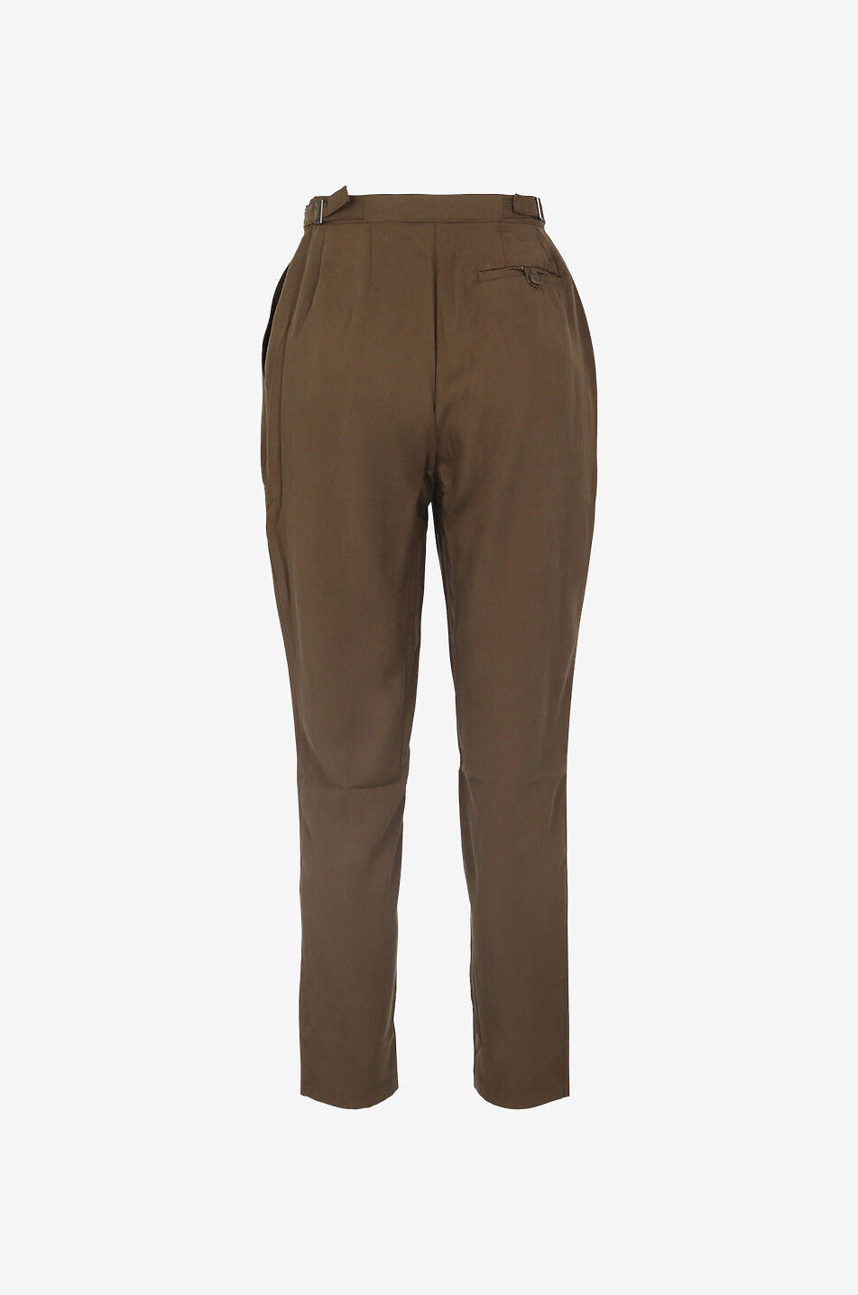Karottenhose mit Bundfalten
