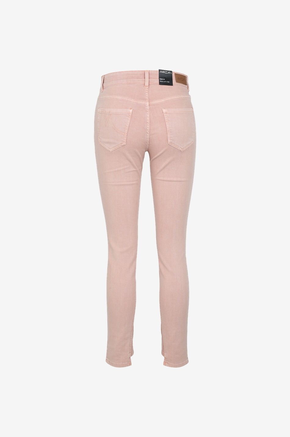 MARC CAIN Asymmetrische Zigarettenjeans Damen HELLROSA 2