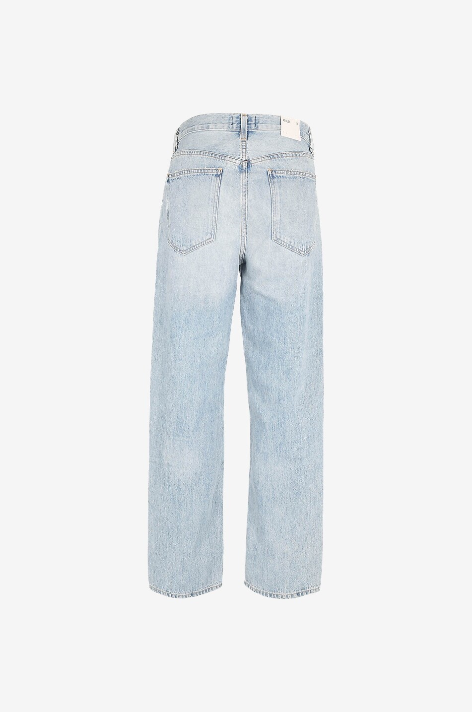 AGOLDE Criss Cross in Suburbia light washed baggy jeans Women LIGHT BLUE 2